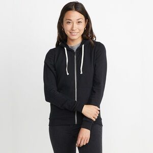 Marine Layer Women's Afternoon Hoodie in Black